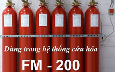 HFC 227 EA - Hệ thống chữa cháy - FM200